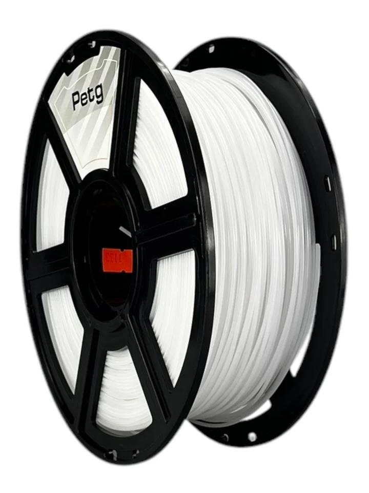 Пластик PETG НИТ для 3D принтера, Белый лунный, 1 кг