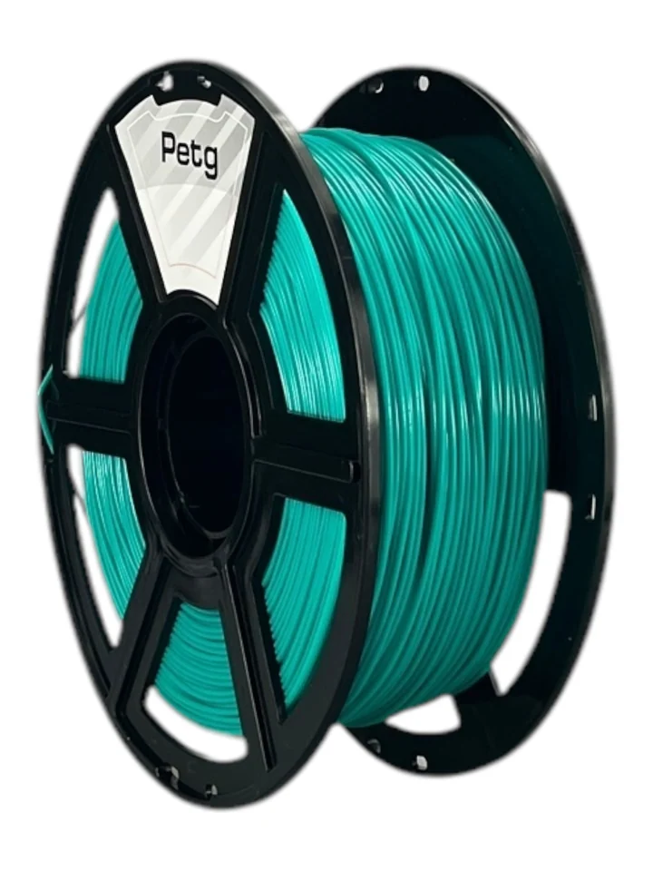 Пластик PETG НИТ для 3D принтера, Бирюзовый тёмный, 1 кг