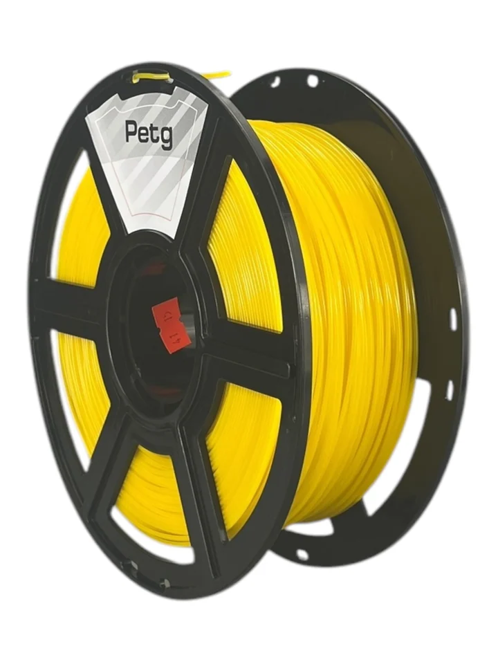 Пластик PETG НИТ для 3D принтера, Желтый, 1 кг
