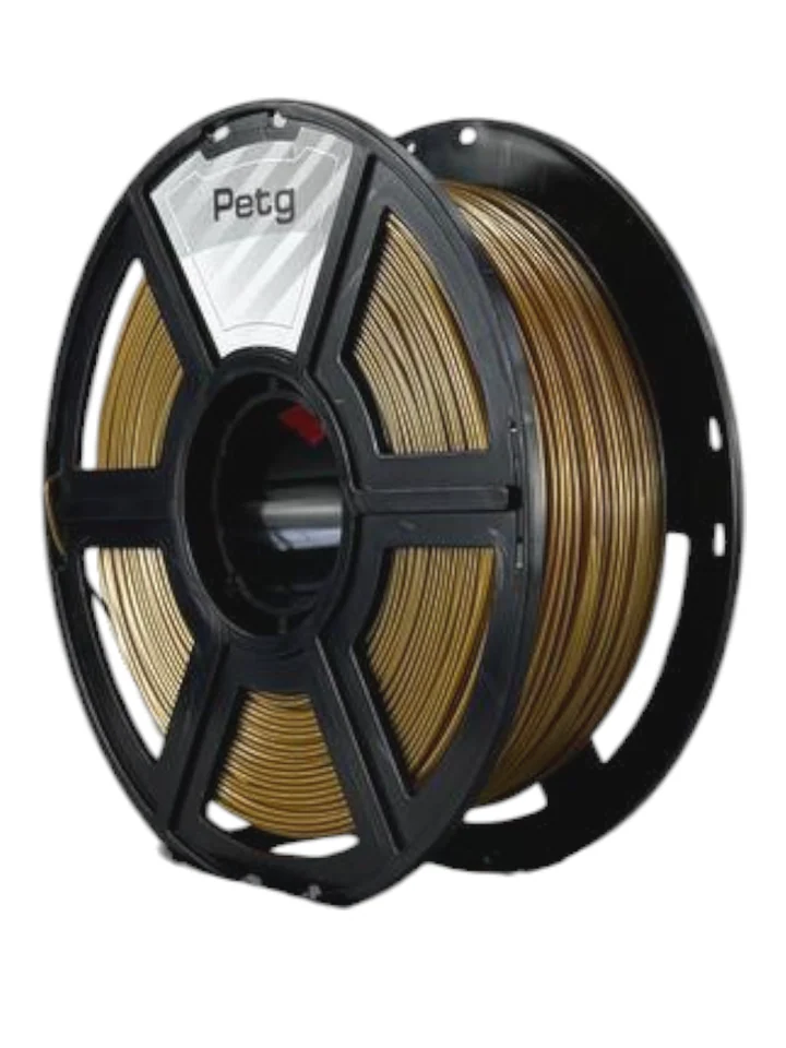 Пластик PETG НИТ для 3D принтера, Золотой, 1 кг