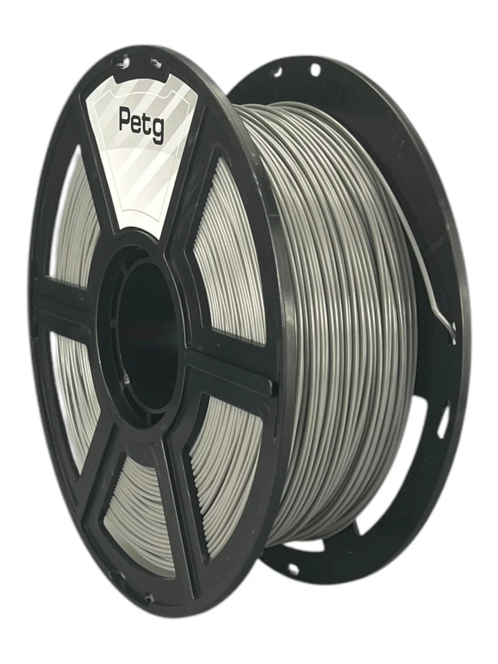 Пластик PETG НИТ для 3D принтера, Светло-серый, 1 кг