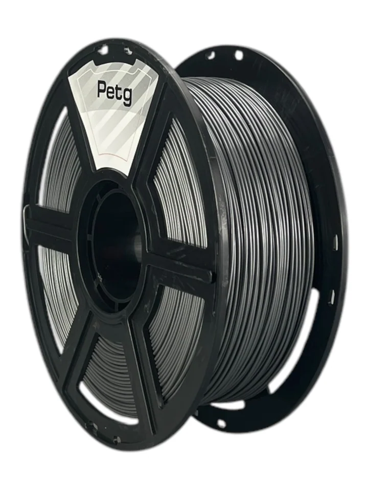 Пластик PETG НИТ для 3D принтера, Серебряный, 1 кг