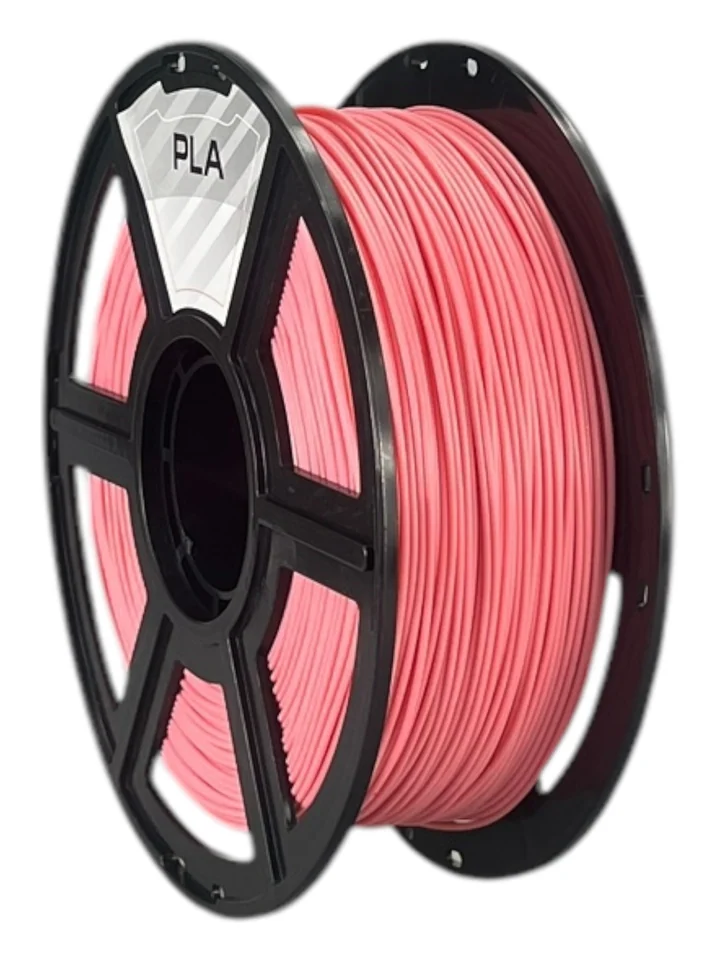 Пластик PLA НИТ для 3D принтера, Розовый с блеском, 1 кг